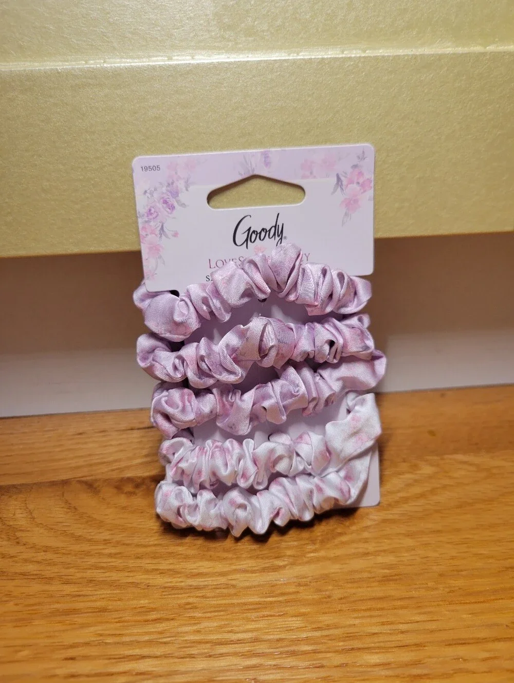 NWT Goody x LoveShackFancy Limited Edition Skinny Satin Scrunchie Set 5 Pk